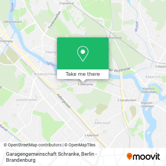 Карта Garagengemeinschaft Schranke