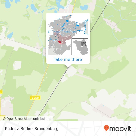 Rüdnitz map