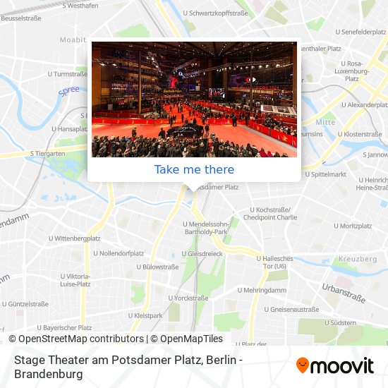 Stage Theater am Potsdamer Platz map