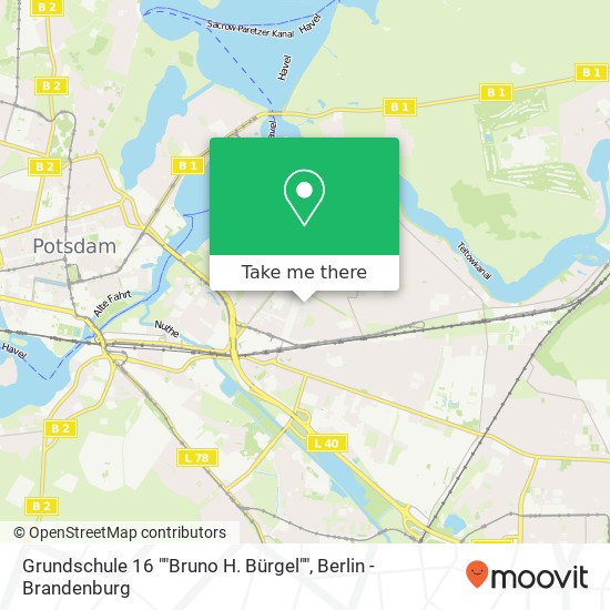 Grundschule 16 ""Bruno H. Bürgel"" map