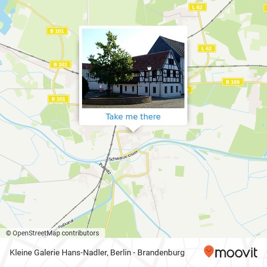 Карта Kleine Galerie Hans-Nadler