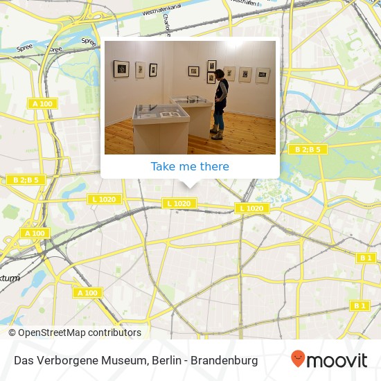 Карта Das Verborgene Museum