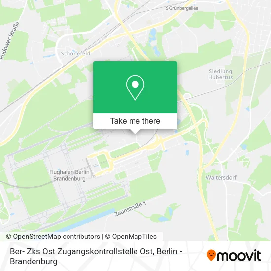 Ber- Zks Ost Zugangskontrollstelle Ost map