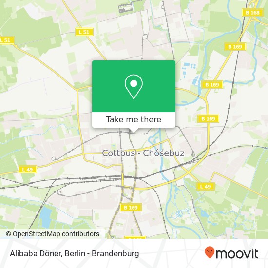 Alibaba Döner map