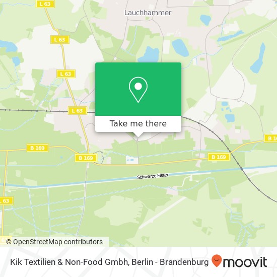 Kik Textilien & Non-Food Gmbh map