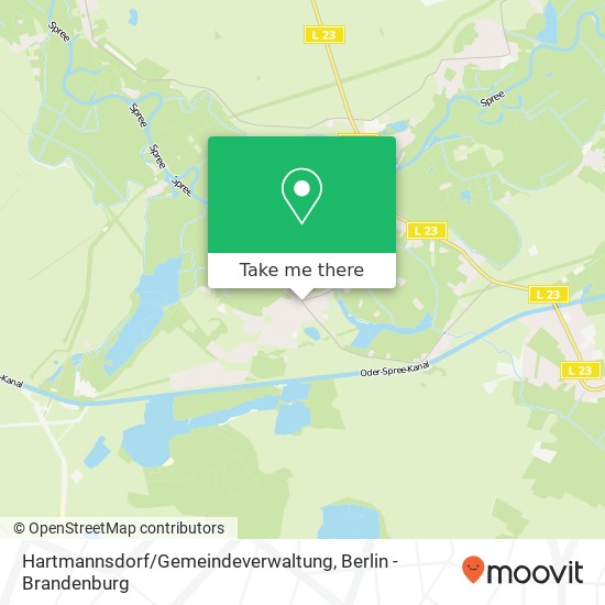 Hartmannsdorf / Gemeindeverwaltung map