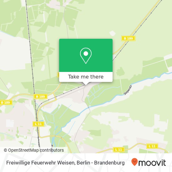 Freiwillige Feuerwehr Weisen map