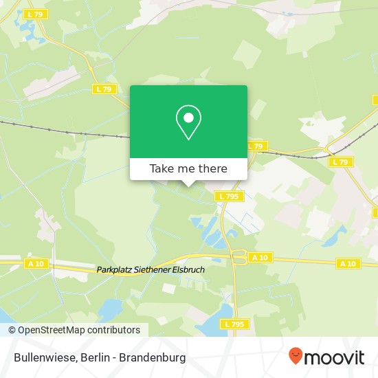Карта Bullenwiese