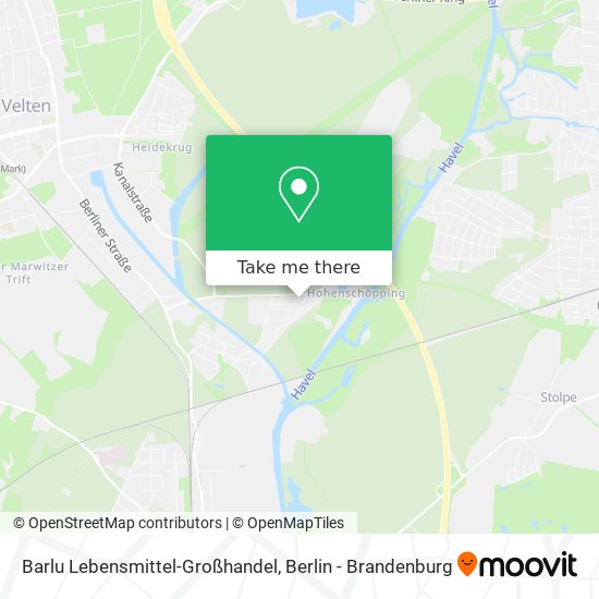 Barlu Lebensmittel-Großhandel map