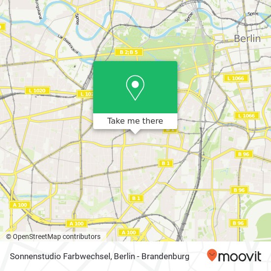Карта Sonnenstudio Farbwechsel
