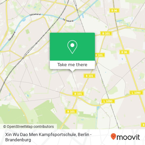 Xin Wu Dao Men Kampfsportschule map