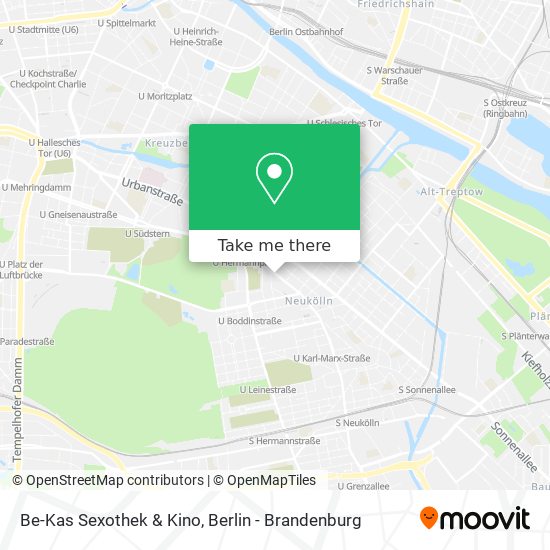 Be-Kas Sexothek & Kino map
