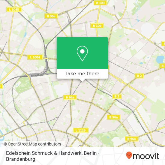 Edelschein Schmuck & Handwerk map