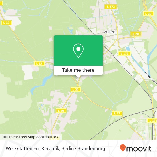 Werkstätten Für Keramik map