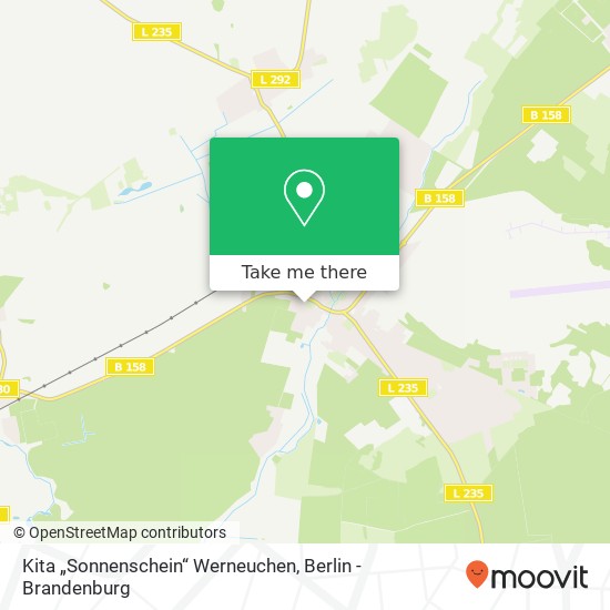 Kita „Sonnenschein“ Werneuchen map