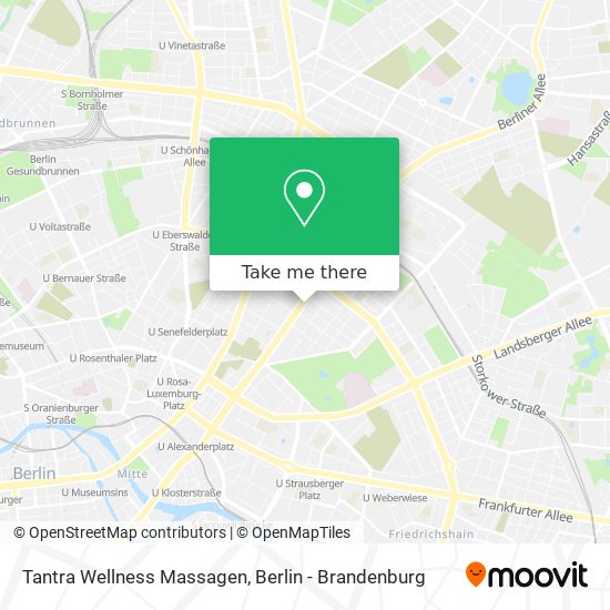 Tantra Wellness Massagen map