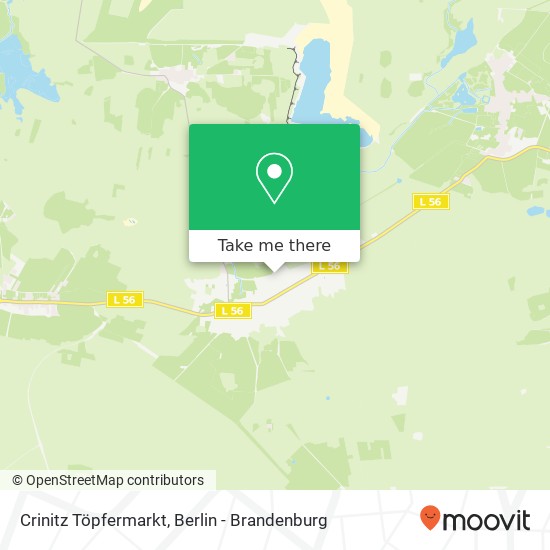 Карта Crinitz Töpfermarkt