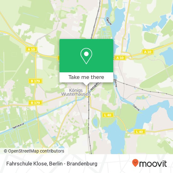 Fahrschule Klose map