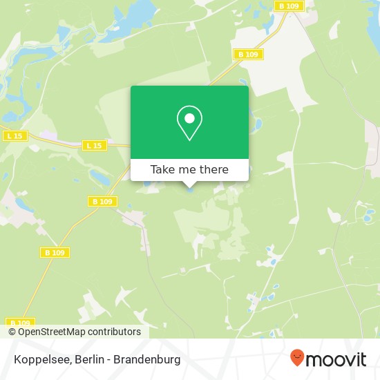 Koppelsee map