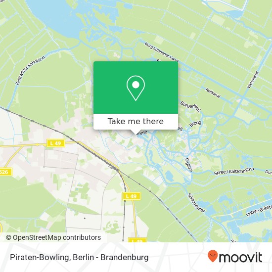 Piraten-Bowling map