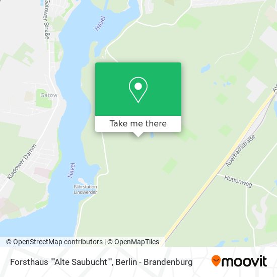 Forsthaus ""Alte Saubucht"" map