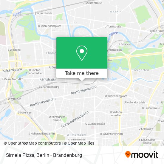 Simela Pizza map