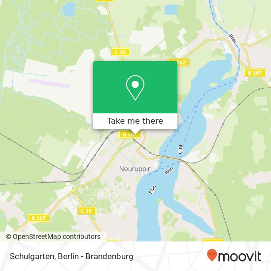Schulgarten map