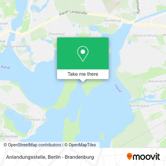 Anlandungsstelle map