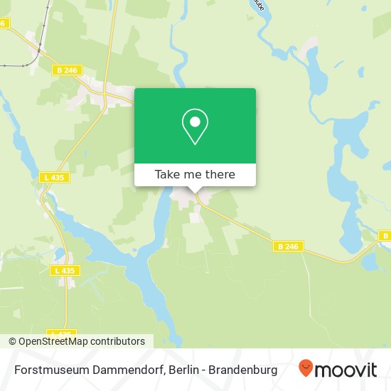 Forstmuseum Dammendorf map