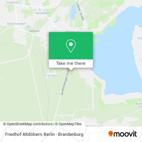 Friedhof Altdöbern map