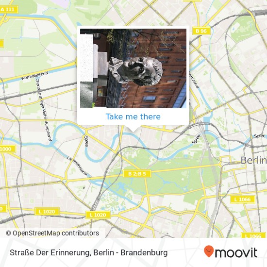 Straße Der Erinnerung map