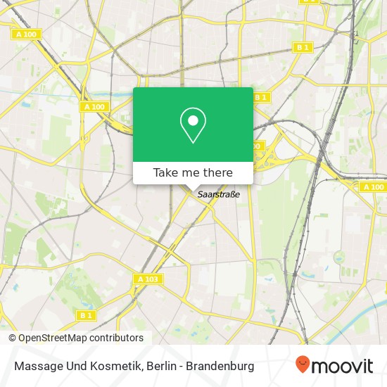 Massage Und Kosmetik map