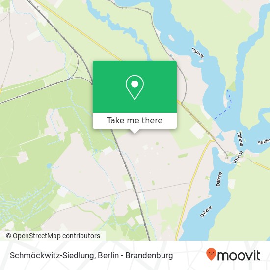 Schmöckwitz-Siedlung map