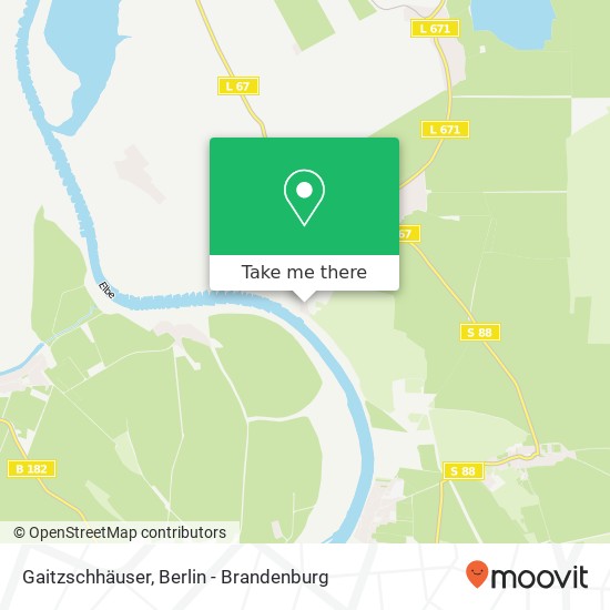 Gaitzschhäuser map