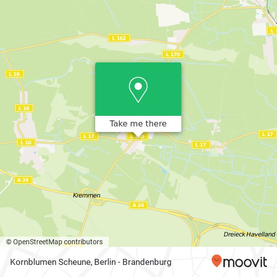 Карта Kornblumen Scheune