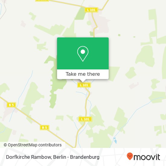 Dorfkirche Rambow map