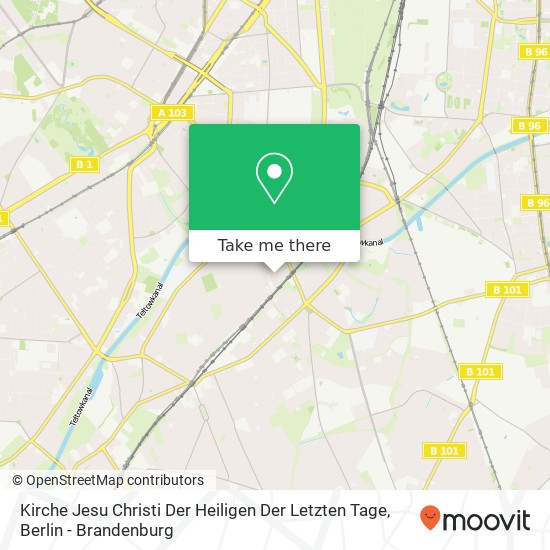 Kirche Jesu Christi Der Heiligen Der Letzten Tage map