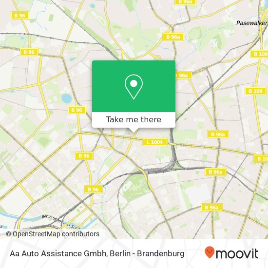 Aa Auto Assistance Gmbh map