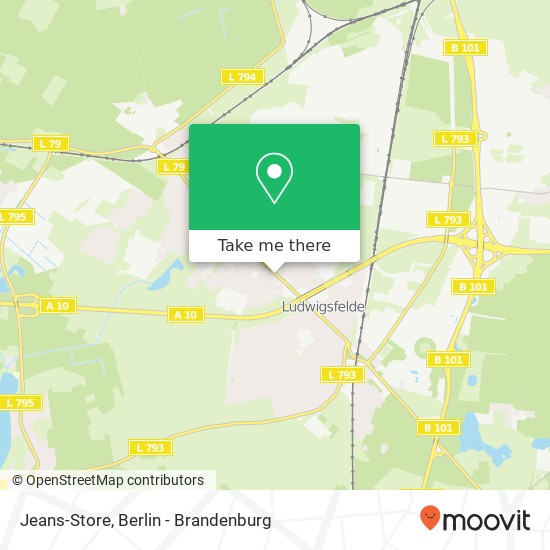 Jeans-Store map