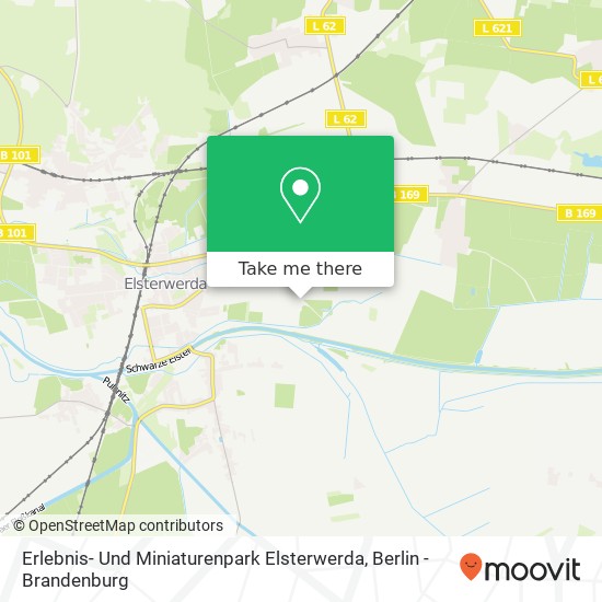 Erlebnis- Und Miniaturenpark Elsterwerda map
