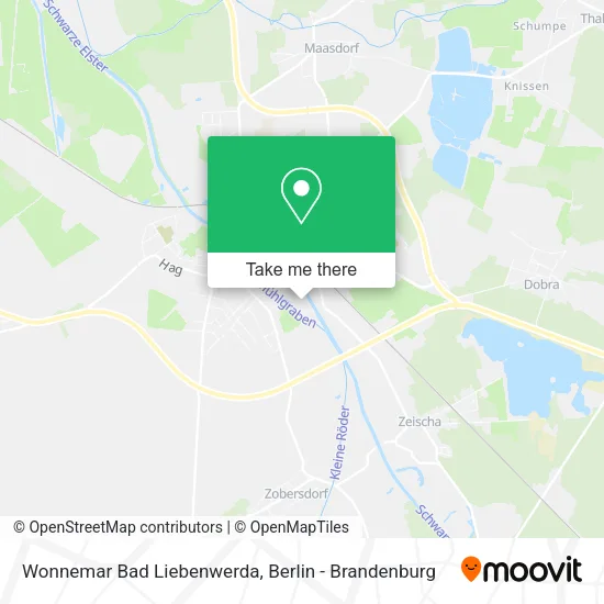 Карта Wonnemar Bad Liebenwerda