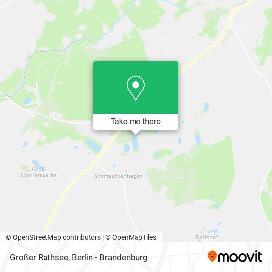 Großer Rathsee map