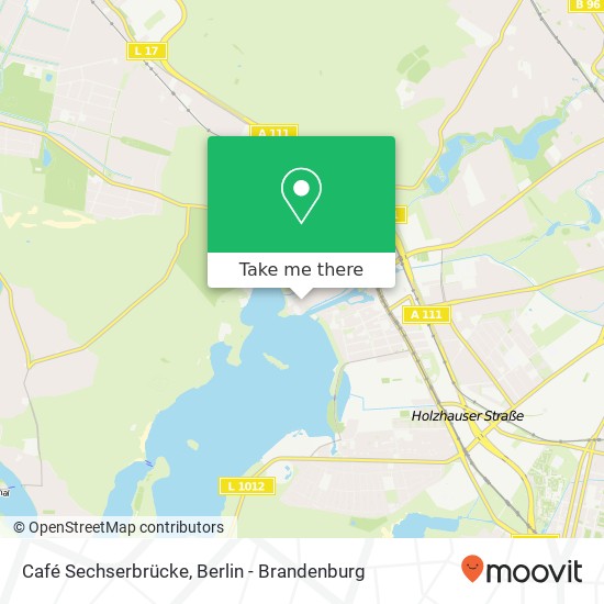 Café Sechserbrücke map