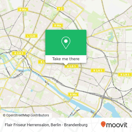 Flair Friseur Herrensalon map