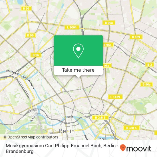 Карта Musikgymnasium Carl Philipp Emanuel Bach