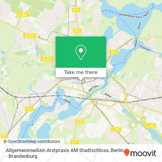 Allgemeinmedizin Arztpraxis AM Stadtschloss map