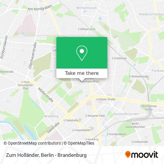 Карта Zum Holländer