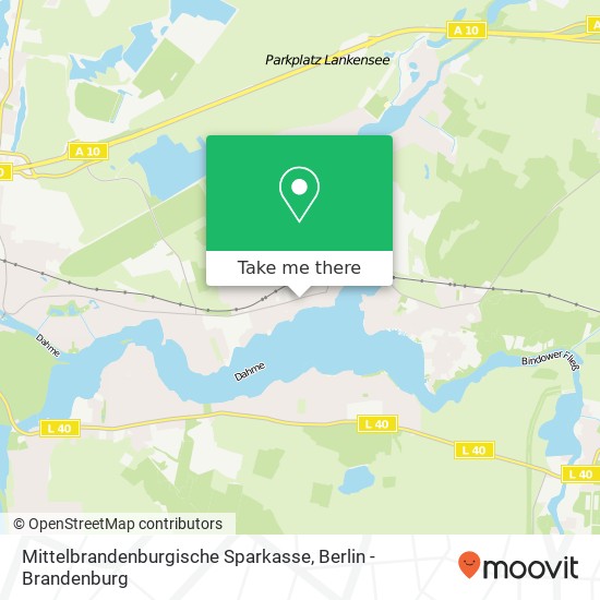 Карта Mittelbrandenburgische Sparkasse