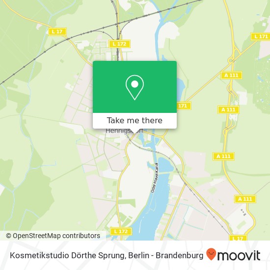 Карта Kosmetikstudio Dörthe Sprung