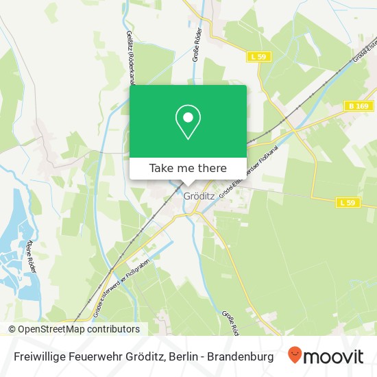 Карта Freiwillige Feuerwehr Gröditz